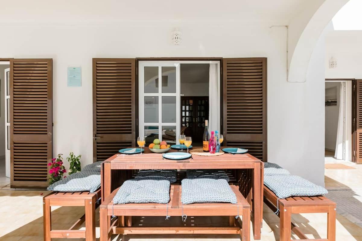Beachfront Villa With Private Pool In Manta Rota Vila Nova de Cacela Ngoại thất bức ảnh