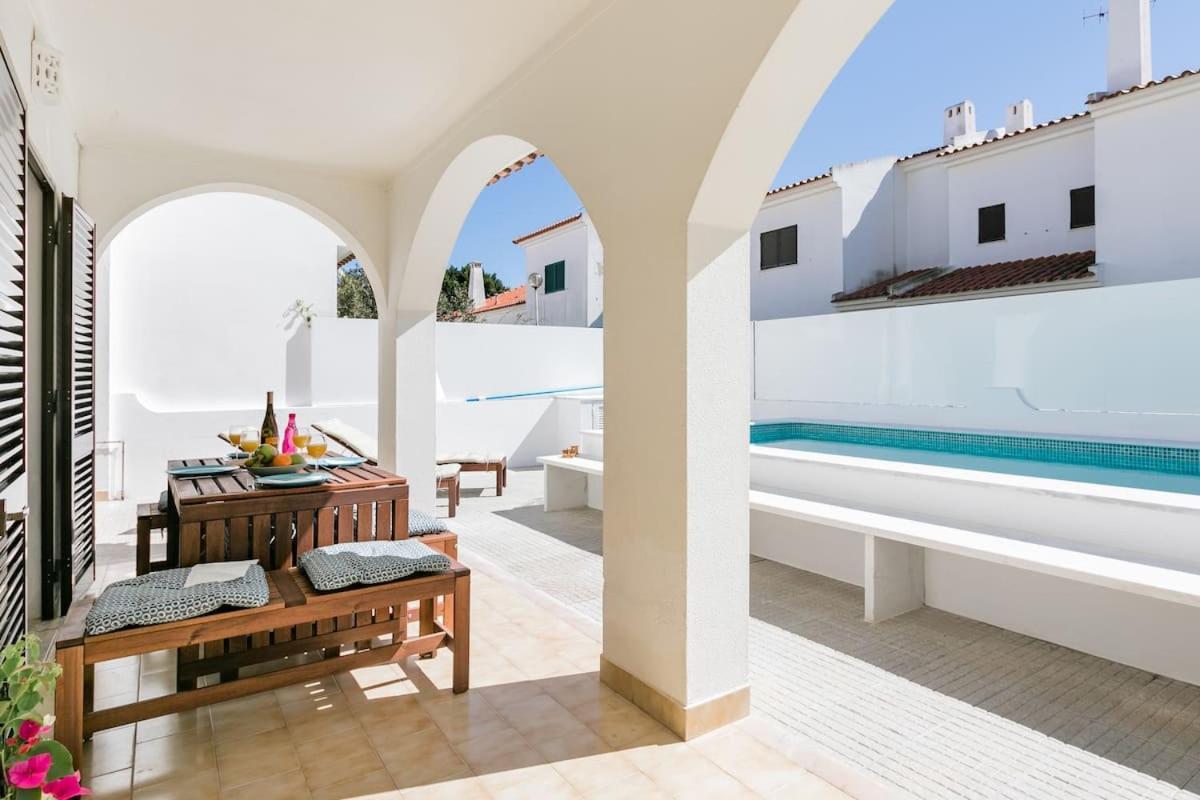 Beachfront Villa With Private Pool In Manta Rota Vila Nova de Cacela Ngoại thất bức ảnh